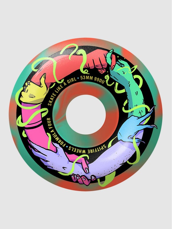 Spitfire x Skate Like A Girl Classics F4 99D