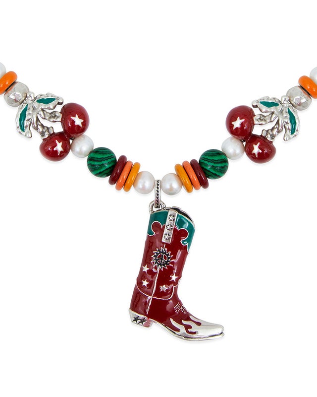 Two Jeys Summer Boot Necklace