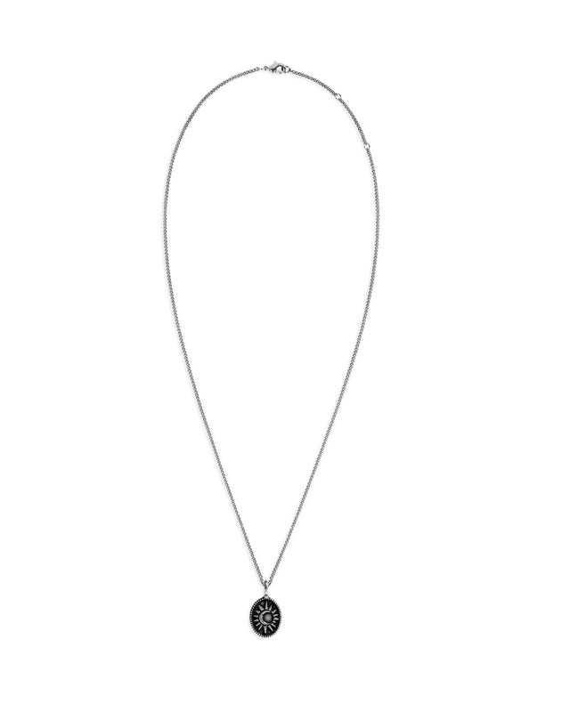 Two Jeys Midnight Necklace, silver