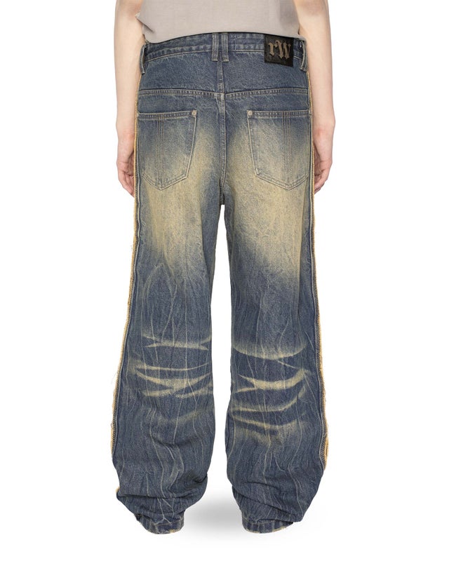 Racer Scar Jeans, blue
