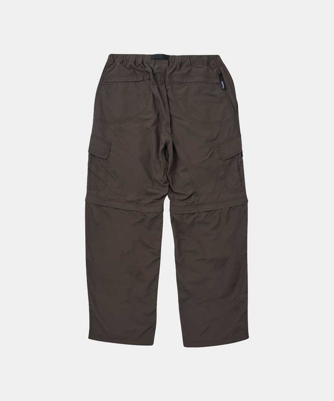 Gramicci Convertible Micro Ripstop Pants, deep brown