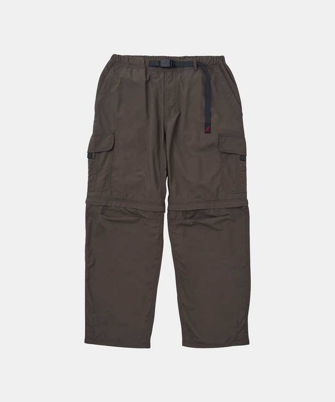 Gramicci Convertible Micro Ripstop Pants, deep brown