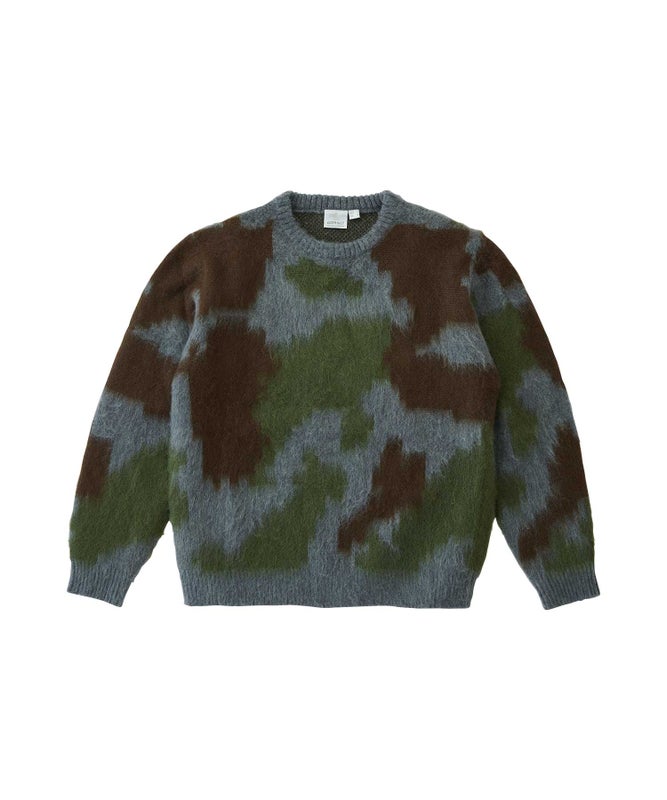 Gramicci Mohair Sweater, jungle digital camo