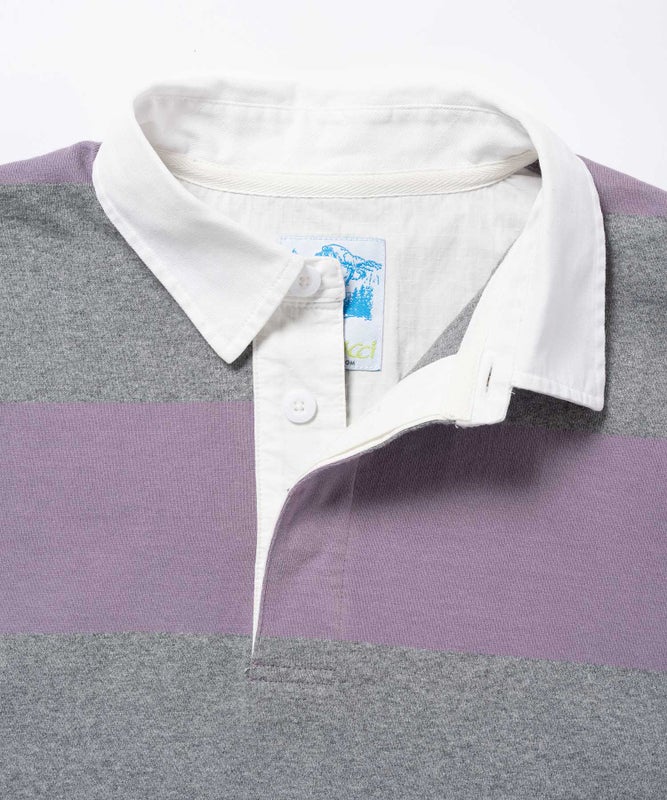 Gramicci Langdon Rugby Shirt, heathert / purple