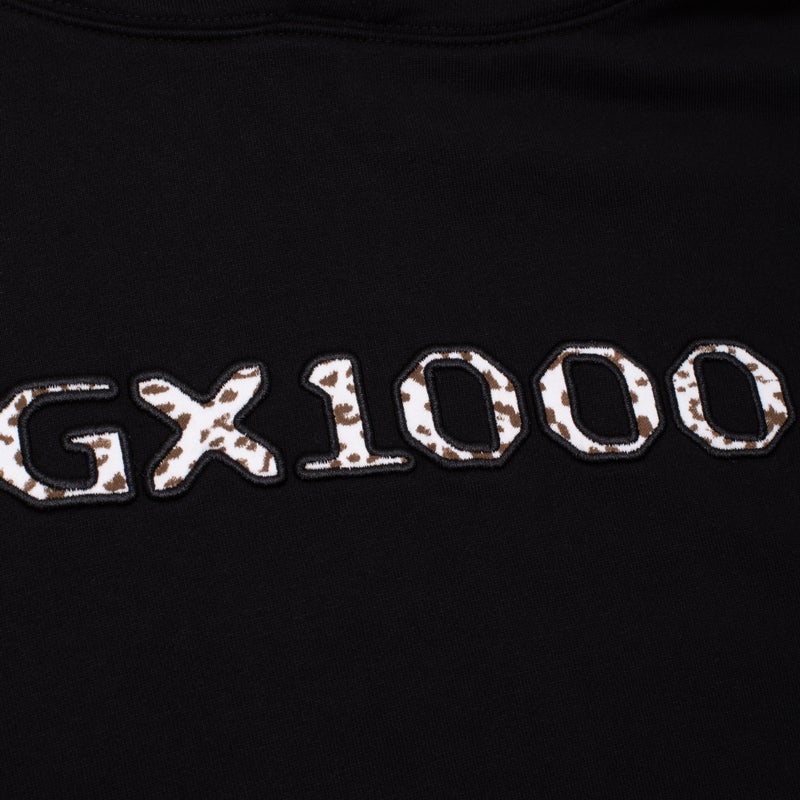 GX1000  OG Logo Hoodie, black / leopard