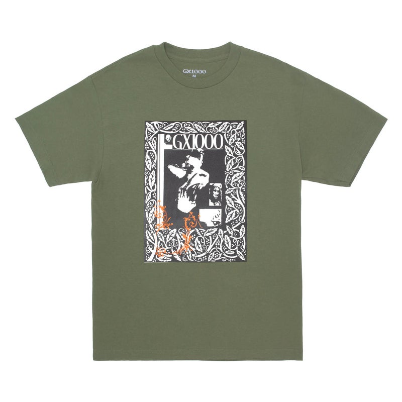 GX1000 Werewolf Tee, military green.