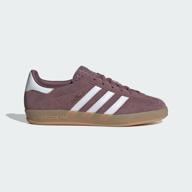 adidas Gazelle Indoor Women's, shadow fig / cloud white / gum