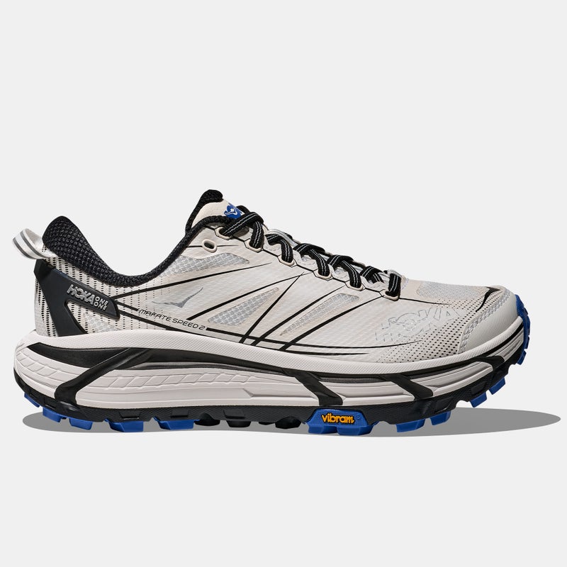 HOKA Mafate Speed 2, white.