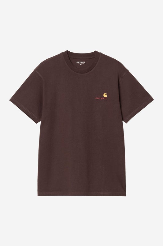 Carhartt S/S American Script T-shirt, palisander