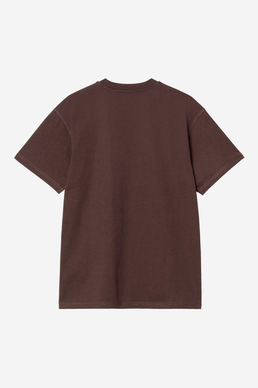 Carhartt S/S American Script T-shirt, palisander