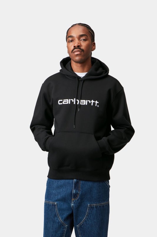 Carhartt Hooded Carhartt sweat, black / white