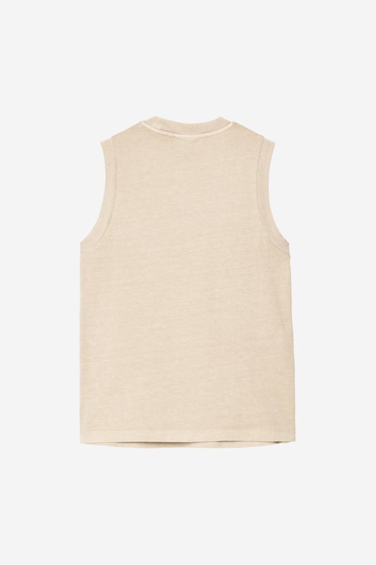 Carhartt Women's Nelson A-Shirt, fleur de sel garment dyed