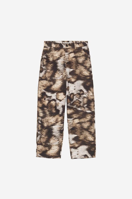 Carhartt Women's Brandon Single Knee Pant, wild dog print