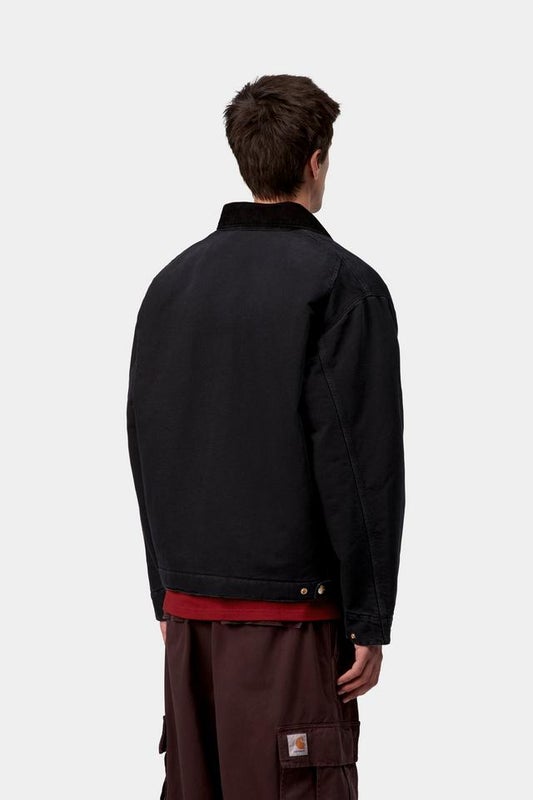 Carhartt OG Detroit Jacket (Winter), black / black stone canvas