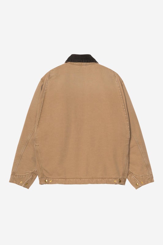Carhartt OG Detroit Jacket (Winter), hamilton brown / tobacco (stone canvas)