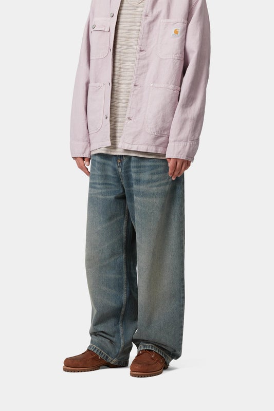 Carhartt Brandon Pant, blue worn used wash