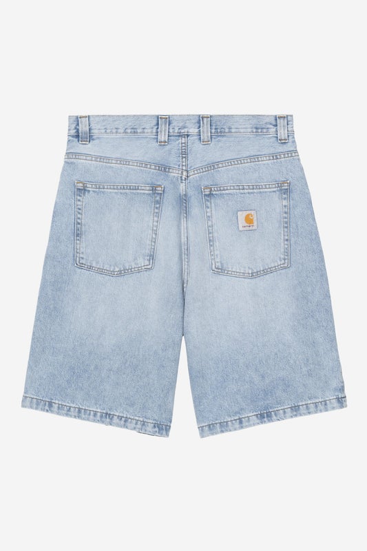 Carhartt Brandon Short, blue heavy worn bleached