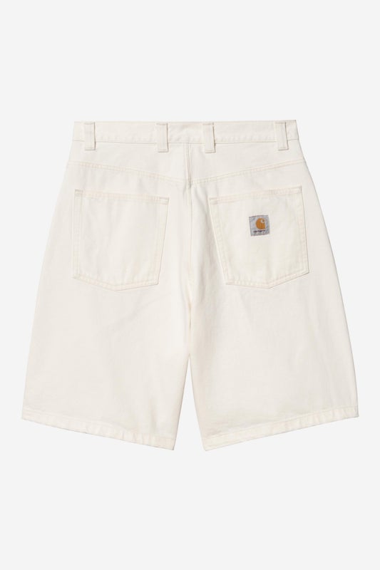 Carhartt Brandon Shorts, white rinse
