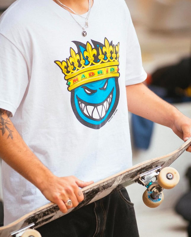 Spitfire X Welcome Madrid Tee, white