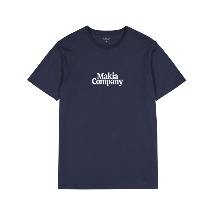 Makia Mason tee, dark blue