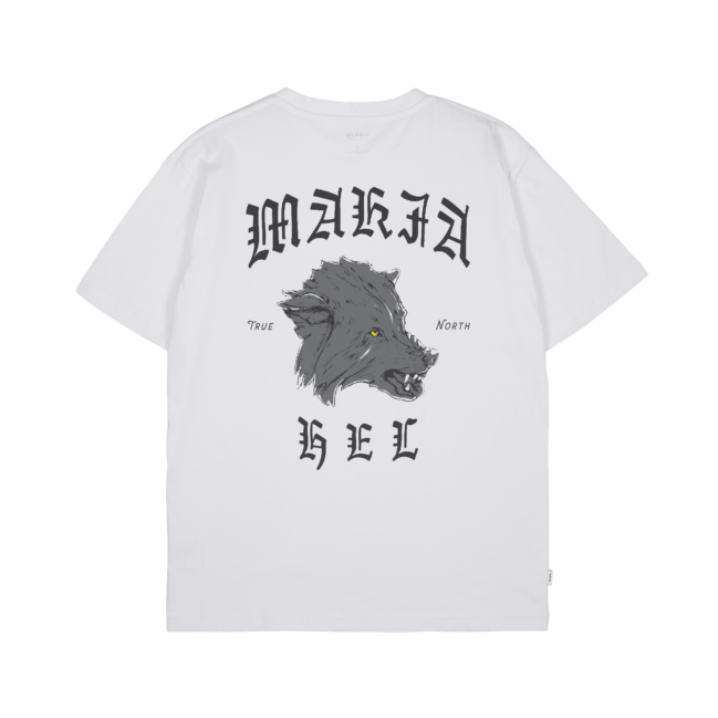 Makia Varg tee, white