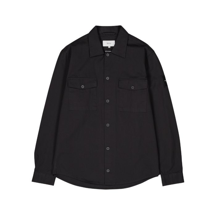 Makia Alvin Overshirt, black