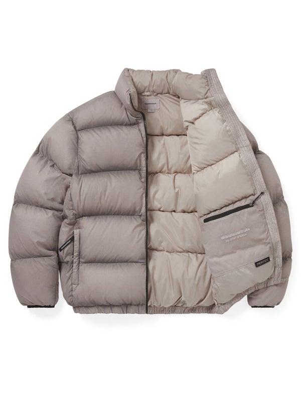 thisisneverthat PERTEX Overdyed T Down Jacket, stone