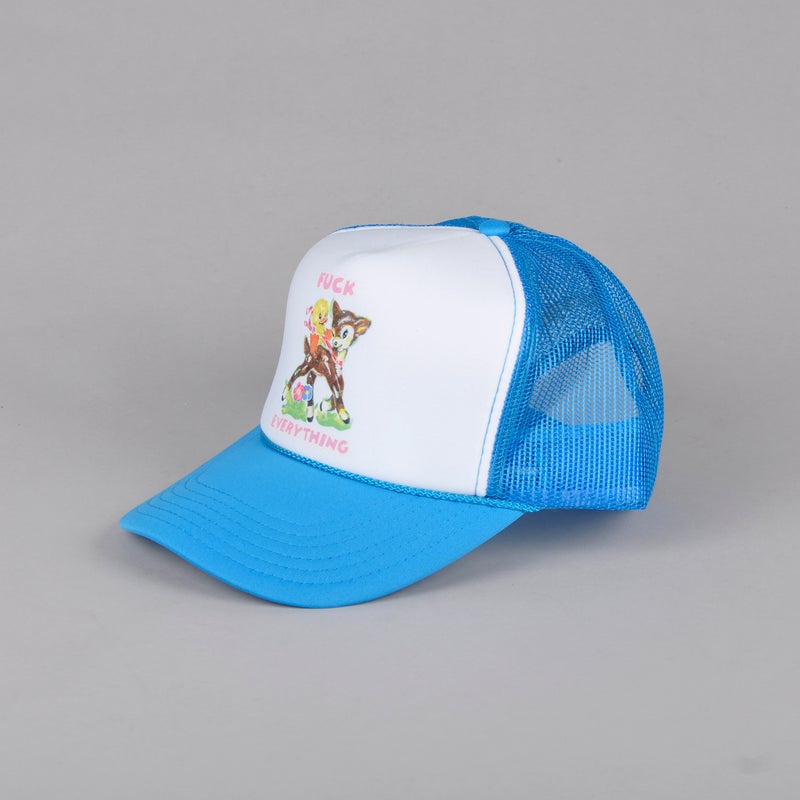 Paradise Fuck Everything Trucker, blue