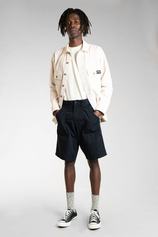 Stan Ray  Fatigue Short, navy ripstop
