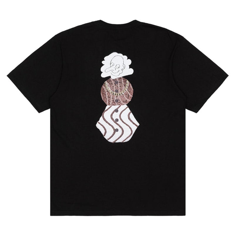 Quartersnacks Whistler's Snackman Tee, black