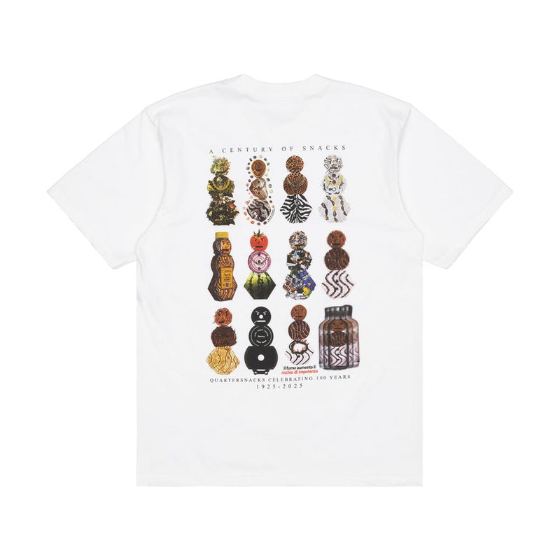 Quartersnacks Anniversary Tee, white