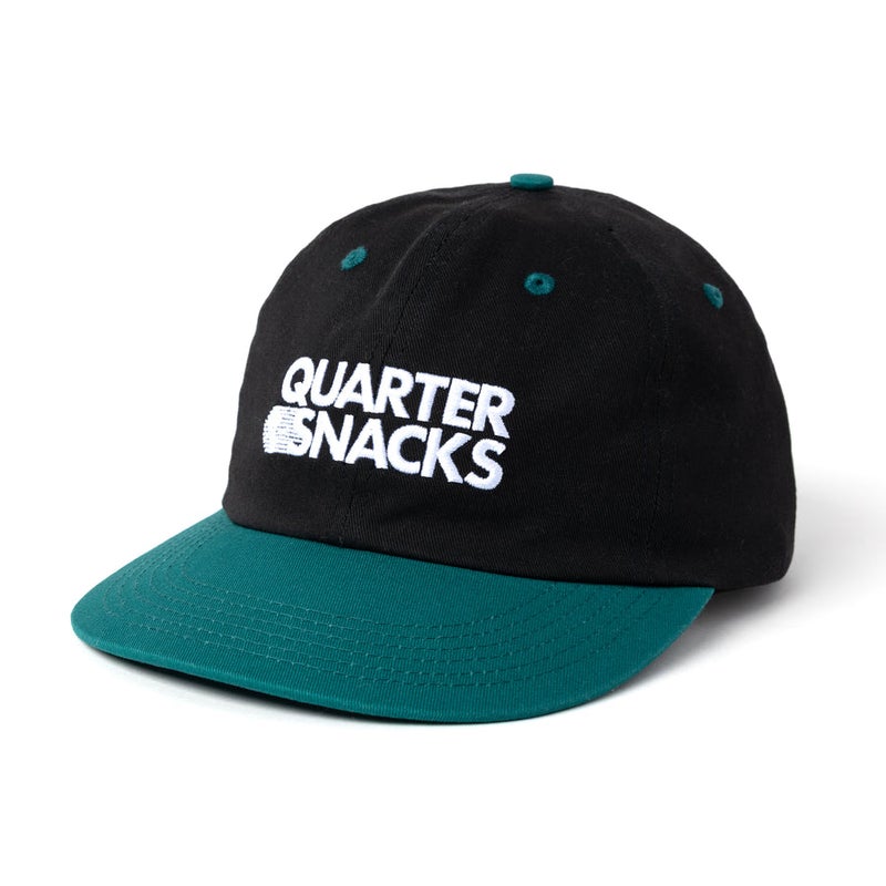 Quartersnacks Journalist Cap, black / teal