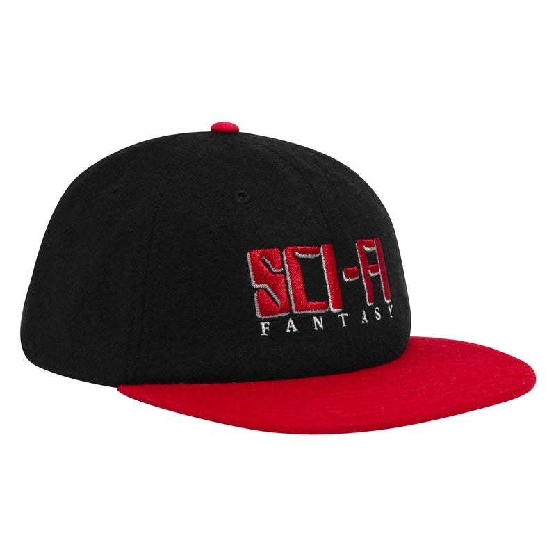 Sci-Fi Fantasy Display Hat, black / red
