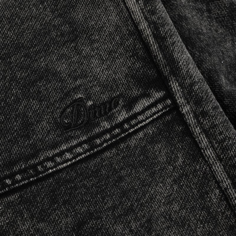 Dime Cyclone French Terry Shorts, black snow washed