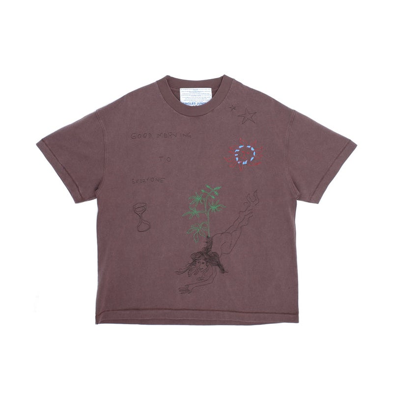 Jungles Good Morning Tee, vintage wash