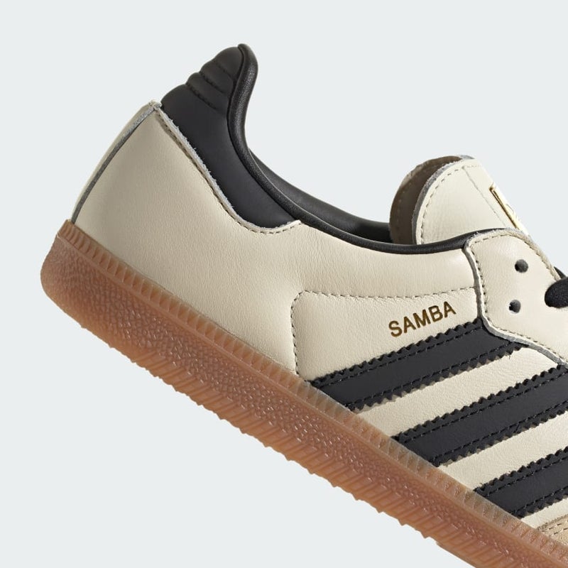 adidas Samba OG Women's, cream white / core black / sand strata
