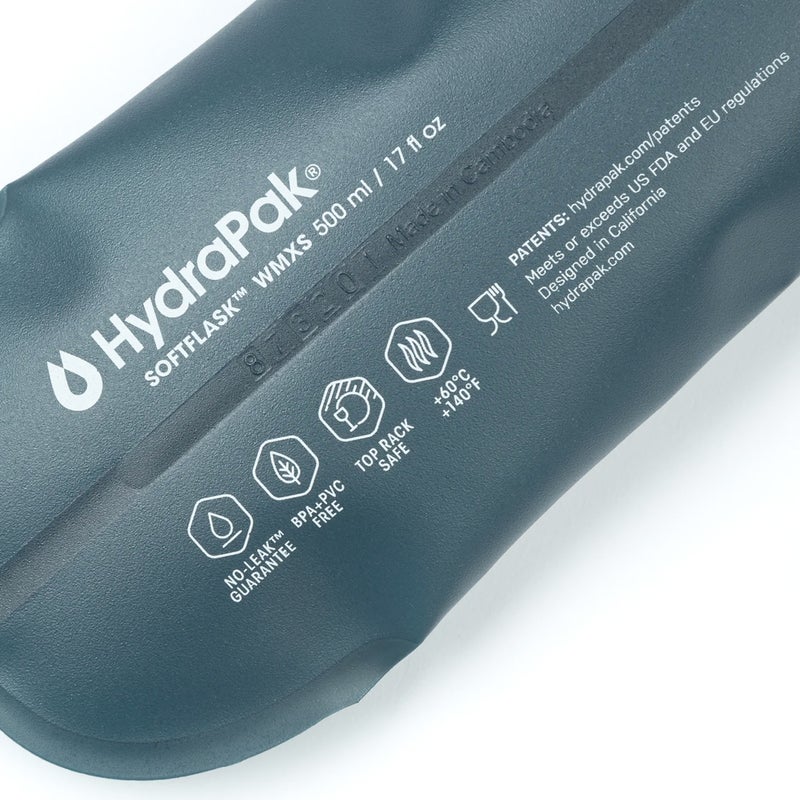 Satisfy HydraPak&reg; Soft Flask 500ml 2‑Pack