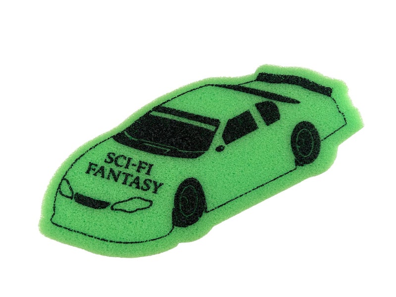 Sci-Fi Car Sponge, green