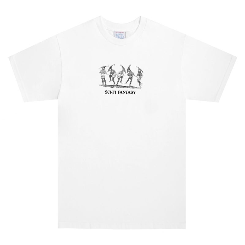 Sci-Fi Jester's Privilege Tee, white