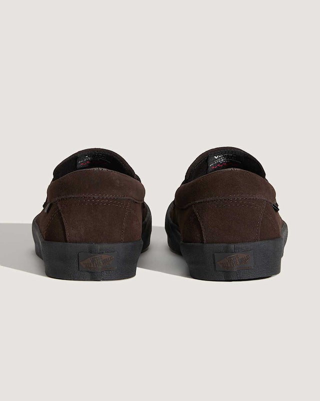 Vans Skate Loafer Suede, brown / black