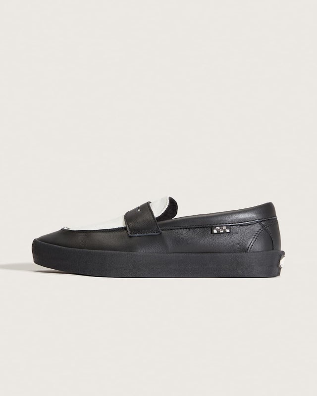 Vans Skate Loafer Leather, black / white
