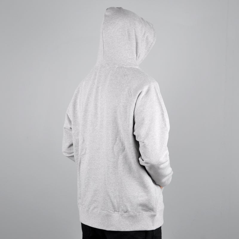 Snow Peak Recycled Cotton Pullover Hoodie, grey