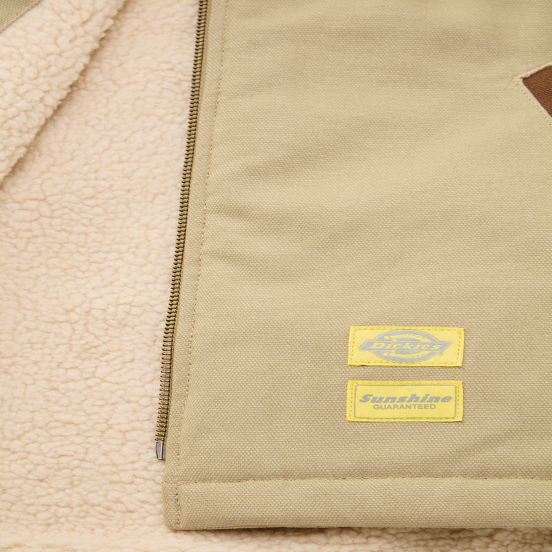 Dickies Nys Lined Duck Vest, desert sand
