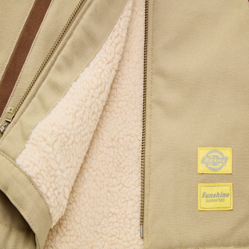 Dickies Nys Lined Duck Vest, desert sand