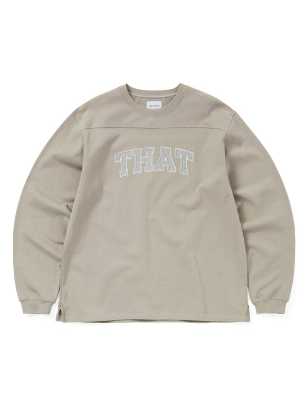 thisisneverthat That Panelled Crewneck, beige