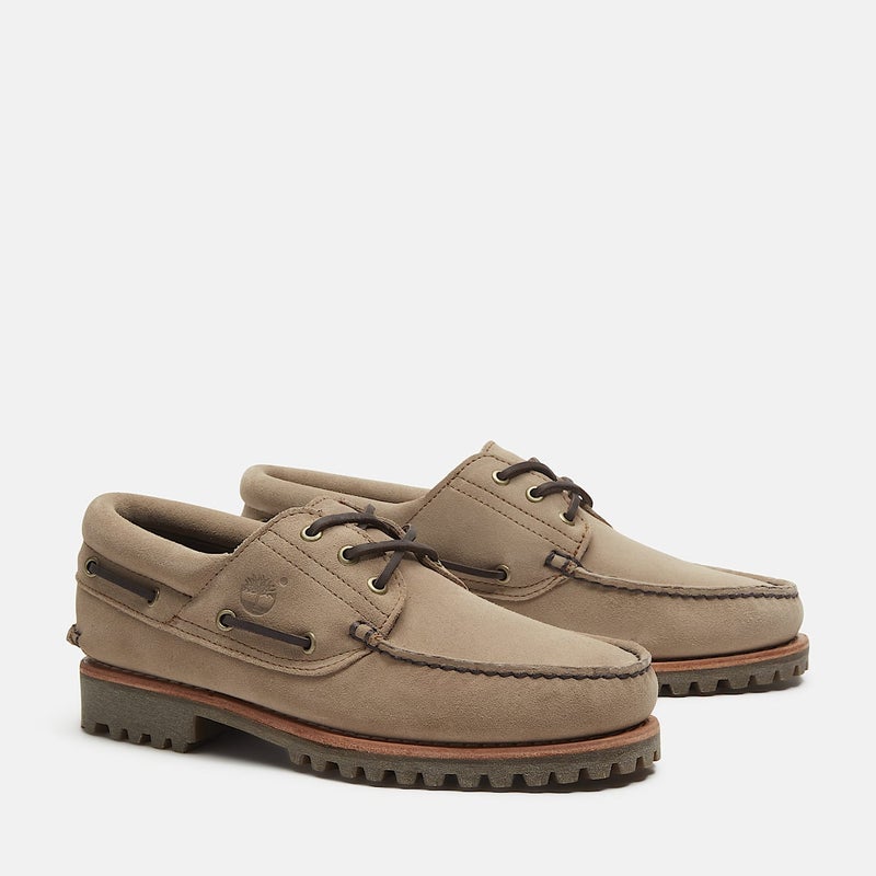 Timberland Authentic 3-Eye Boat Shoe, beige