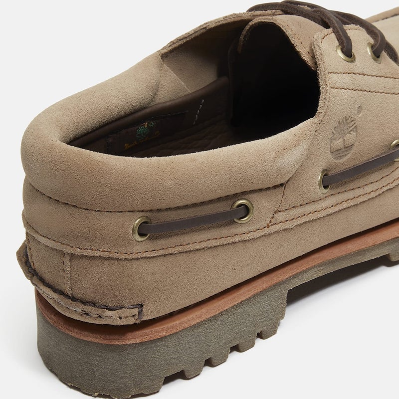 Timberland Authentic 3-Eye Boat Shoe, beige