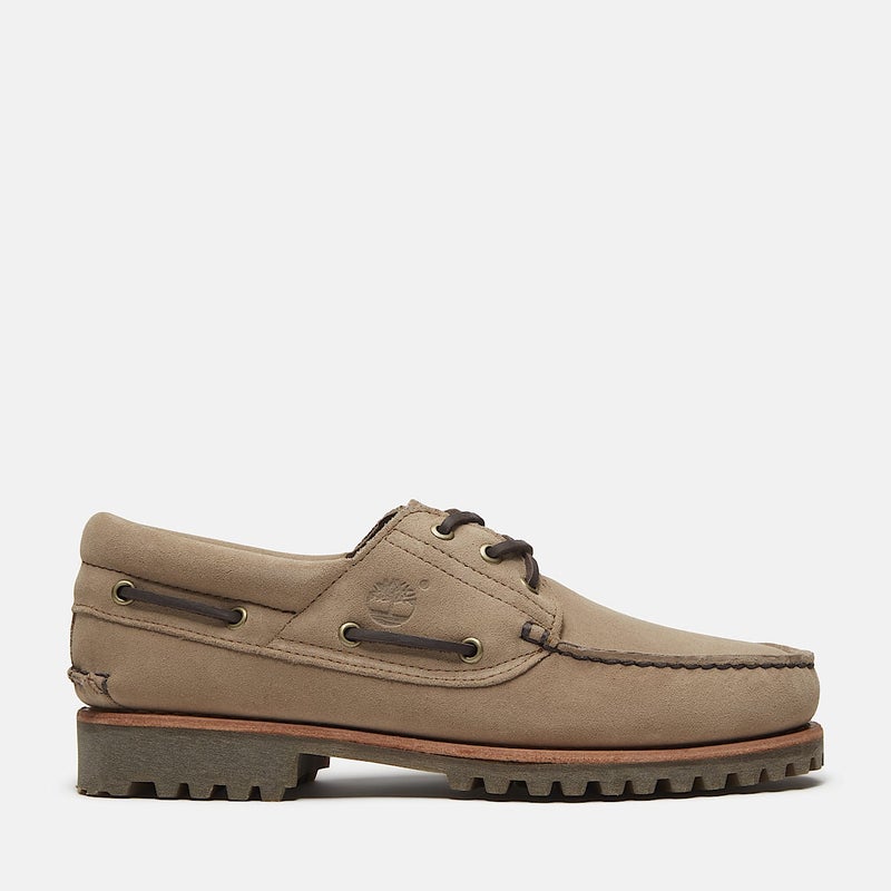 Timberland Authentic 3-Eye Boat Shoe, beige