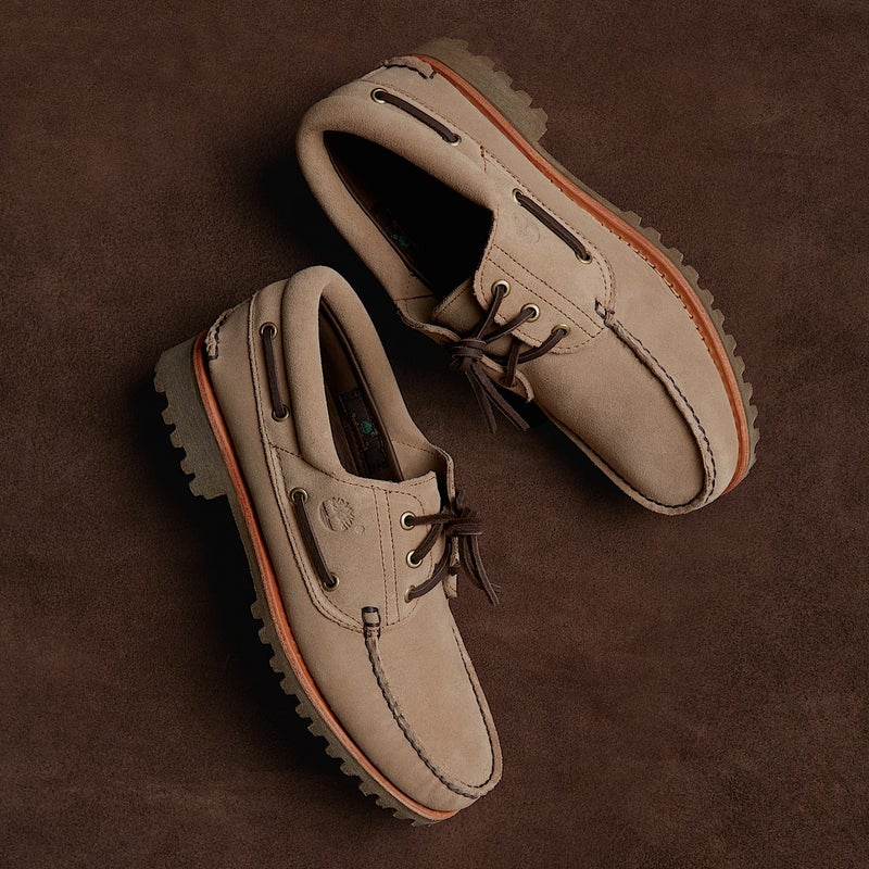 Timberland Authentic 3-Eye Boat Shoe, beige