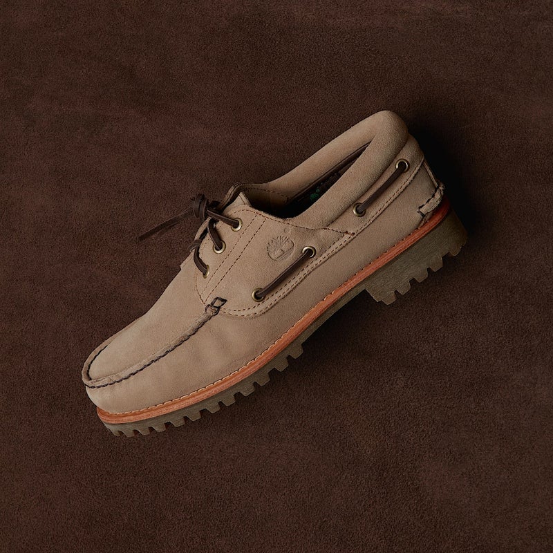 Timberland Authentic 3-Eye Boat Shoe, beige